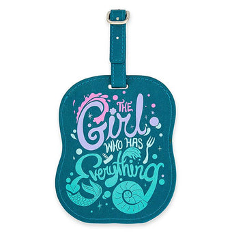 Disney Parks Ariel The Girl Who Has Everything Luggage Tag New