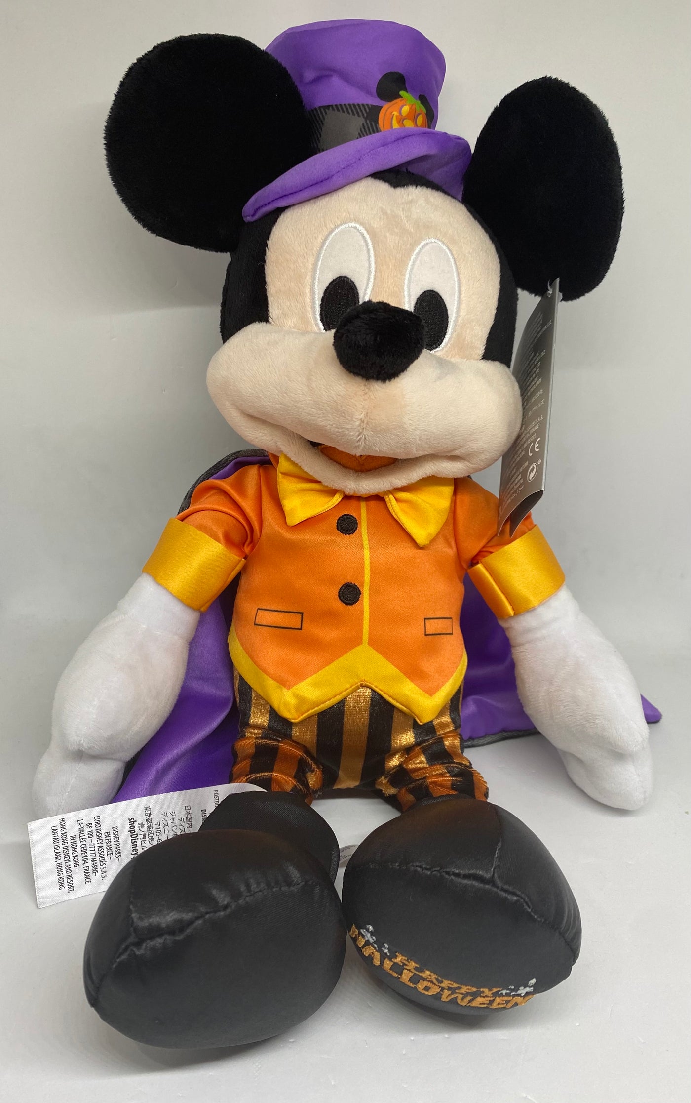 Disney Parks Happy Halloween 2021 Mickey Plush New with Tag