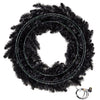 Hallmark Star Galaxy Black Wreath With Lights 30inc New with Tag