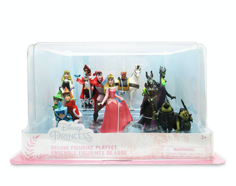 Disney Sleeping Beauty Deluxe Figure Play Set Cake Topper New with Box