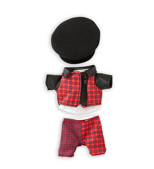 Disney NuiMOs Outfit Cruella Inspired Plaid Suit with Black Hat New with Card