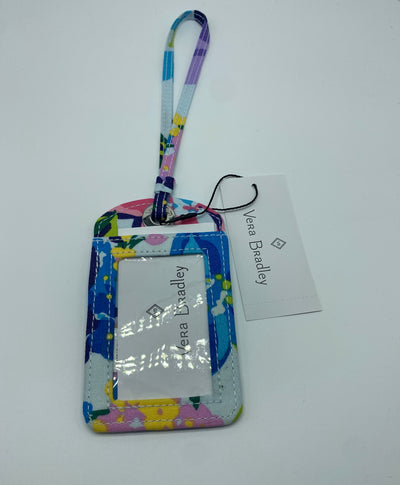 Vera Bradley Factory Style Luggage Tag Cotton Marian Floral New with Tag