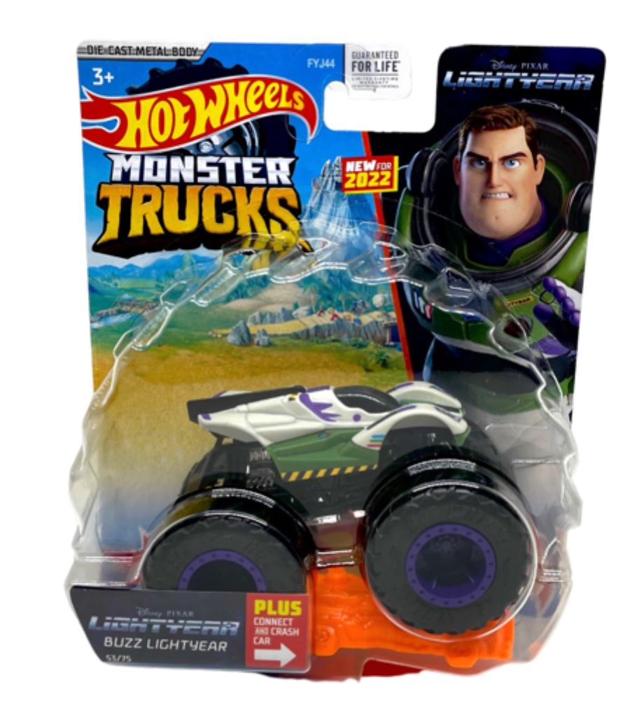 Hot Wheels 2022 Monster Trucks Buzz Lightyear New With Box