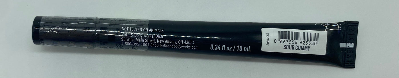 Bath and Body Works Halloween Sour Gummy Flavor Burst Lip Gloss Brand New