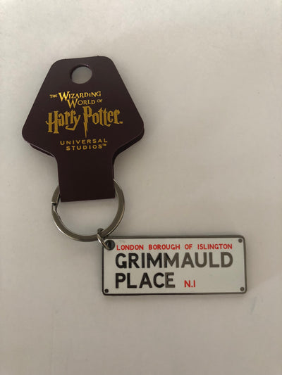 Universal Studios Harry Potter Grimmauld Place Metal Keychain New with Card