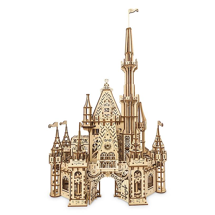Disney Parks Castle Wooden Puzzle New