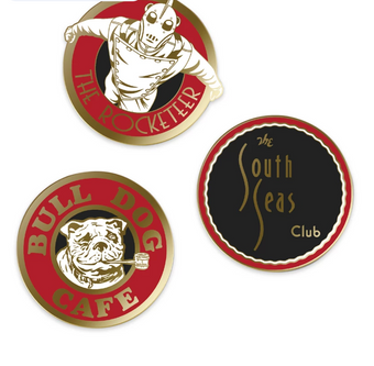 Disney D23 Gold Member The Rocketeer 30th Pin Set Limited Edition New with Tin