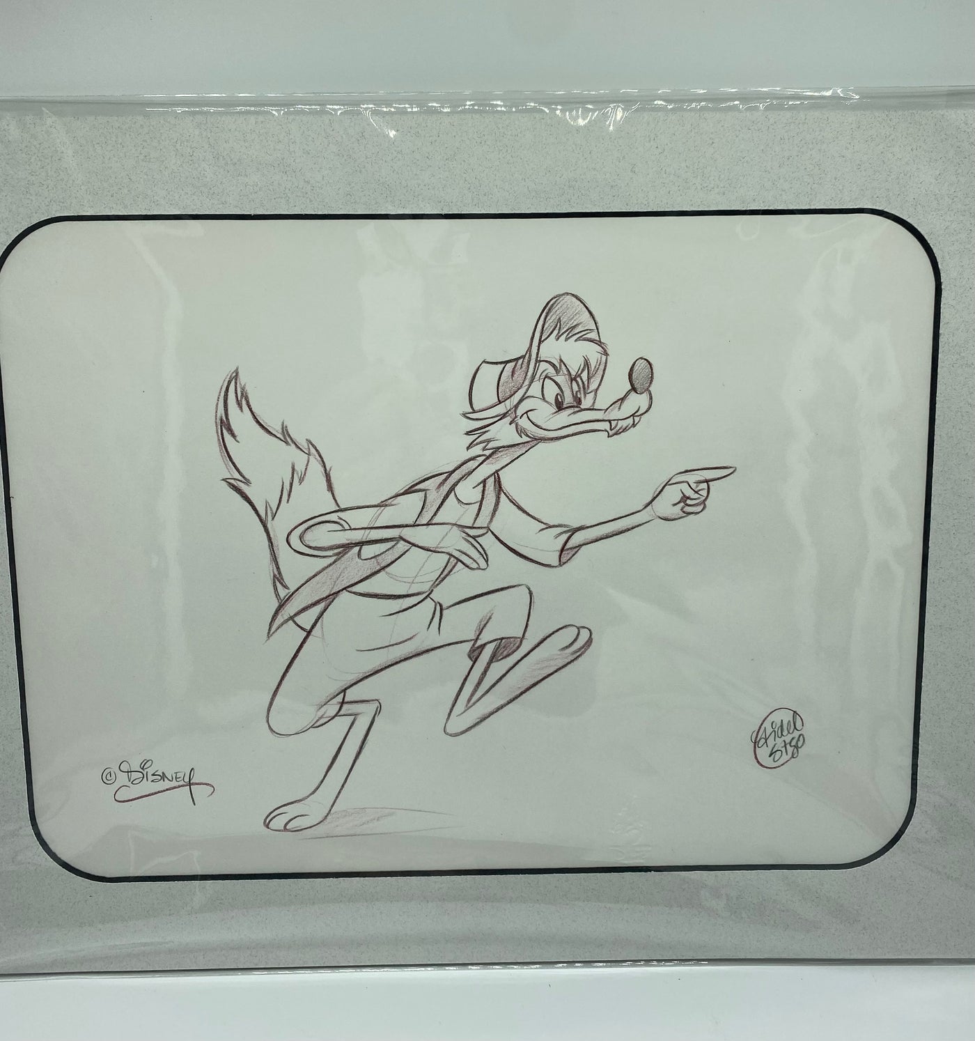 Disney 30th Splash Mountain Brer Fox Original Art Matte Print Fidel Santiago New