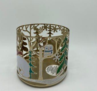 Bath and Body Works 2021 Christmas Polar Bears 3 Wick Candle Holder New