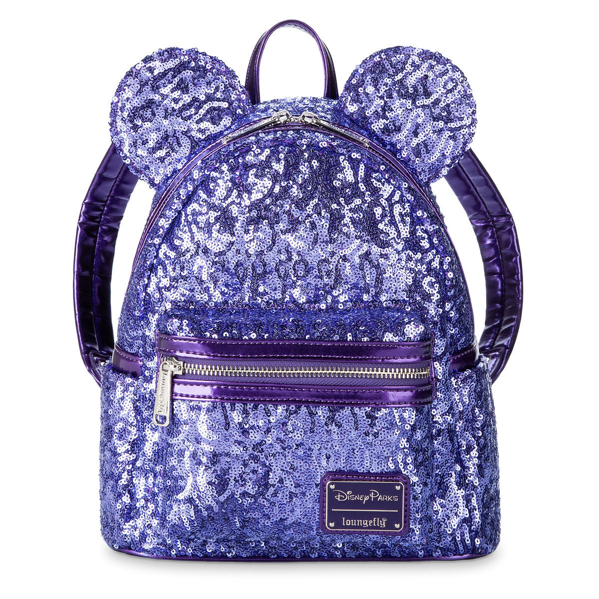 Disney Minnie Potion Purple Sequined Backpack by Loungefly New with Tags
