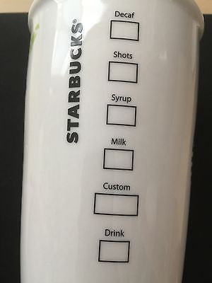 Disney Parks Starbucks Ceramic Traveler Coffee Cup 12 oz