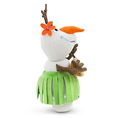 disney store authentic frozen olaf aloha small 13" plush new with tag
