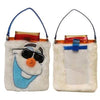 disney parks authentic frozen snowman olaf ipnone ipod camera bag new with tag