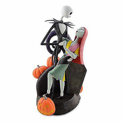 Disney Medium Figure Statue Jack Skellington Sally Zero The Nightmare Before Christmas Figurine New With Box
