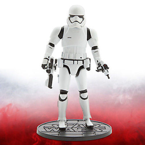 Disney First Order Stormtrooper Elite Die Cast Action 7 1/2" Star Wars Force