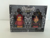vinylmation villainous duos set 3" iago and jafar from aladdin new sealed box