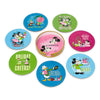 Disney Parks Mid-Century Brights Mickey and Friends Holiday Coaster Set New