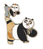 Universal Studios Kung Fu Panda Po and Bao Pin New With Card