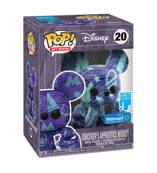 Disney Art Series Apprentice Mickey Walmart Exclusive Funko New Box Hard Case