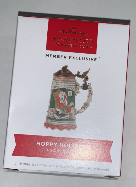 Hallmark 2022 Hoppy Holidays Special Edition Christmas Ornament New With Box