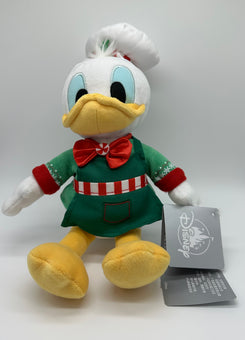 Disney Authentic Shanghai Resort Christmas Donald Chef Plush New with Tag