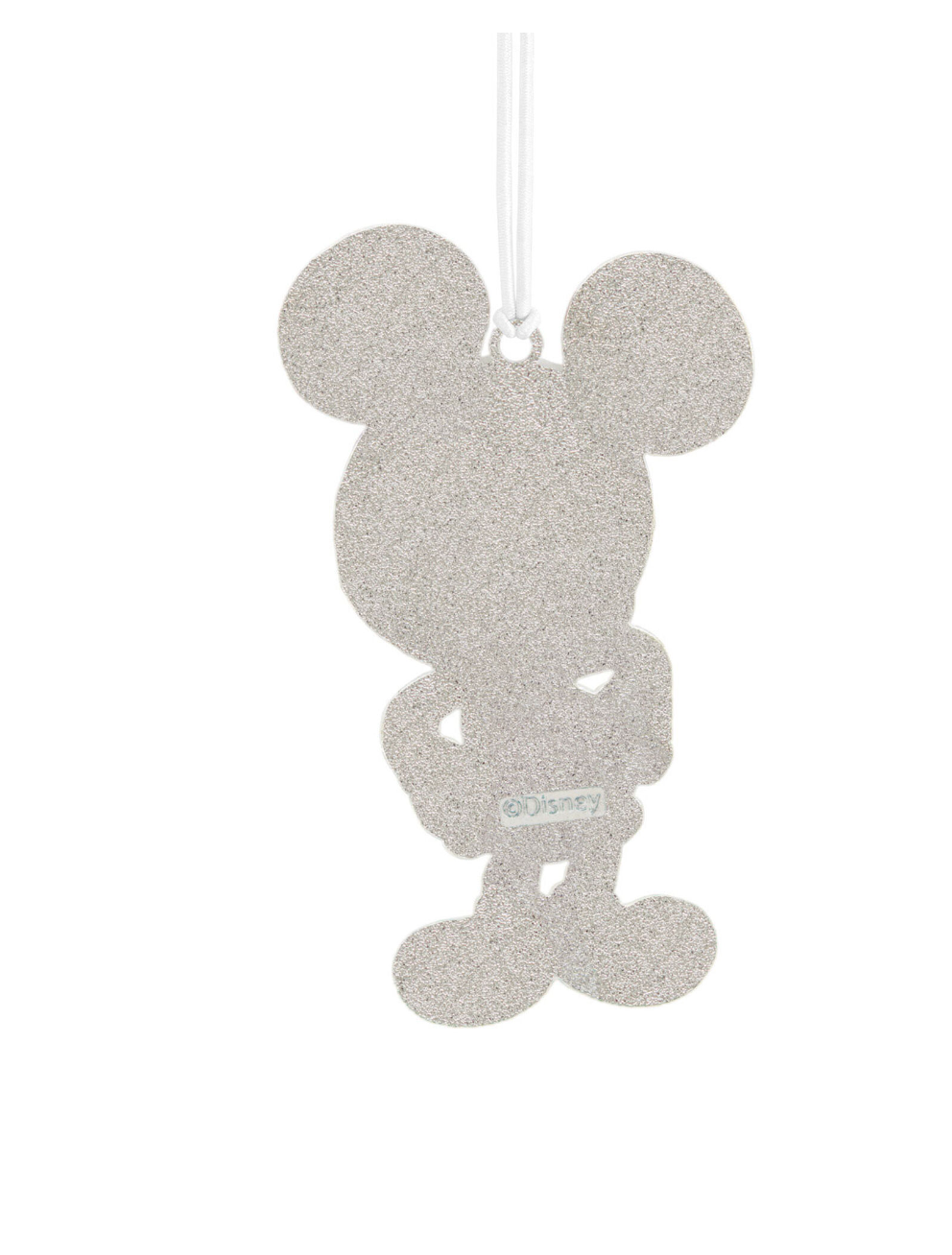 Hallmark Disney Mickey With Dimension Metal Christmas Ornament New with Card