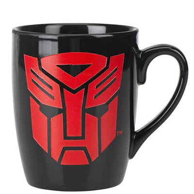 Universal Studios Transformers Autobot Shield Etched Coffee Mug New