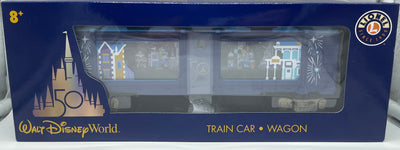 Disney 50th Anniversary WDW Magic Kingdom Lionel Electric Train Car Wagon New