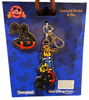 Disney Parks Mickey Mouse and Friends Lanyard Medal & Pin New with Tag