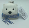 Bath and Body Works Christmas Polar Bear with Gem Scarf Pocket * Bac Holder New