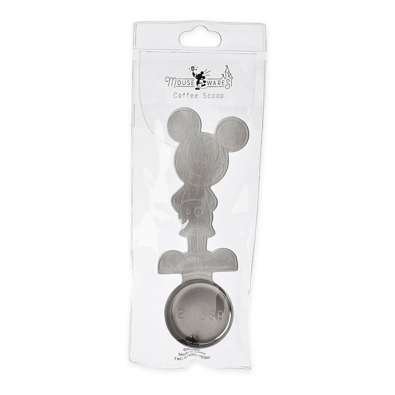 Disney Parks Mickey Mouse Ware Coffee Spoon 2 TBSP New