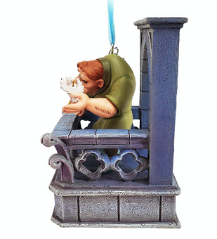 Disney 2020 Quasimodo Singing Sketchbook Christmas Ornament New with Tag