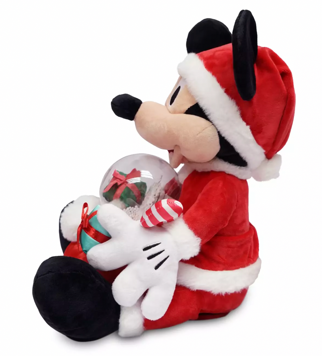 Disney Store Mickey Mouse Musical Holiday Plush Medium 12 Christmas I Love Characters