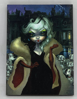 Disney Parks Cruella Magnet Jasmine Becket Griffith Wonderground Gallery New