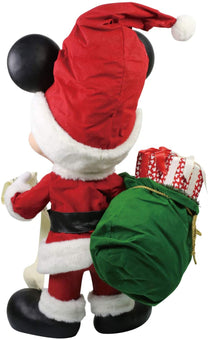 Disney Department 56 Santa Merry Mickey Large Figurine New with Box