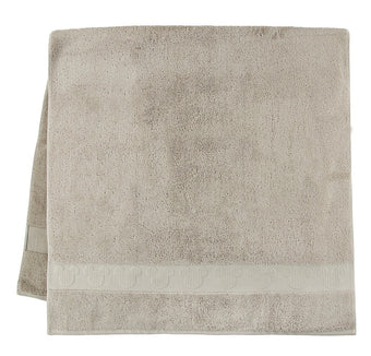 Disney Parks Mickey Icon Cotton Bath Towel Beige New With Tags