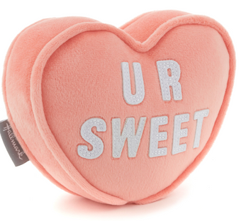 Hallmark Valentine U R Sweet Candy Heart Plush With Pocket New with Tag