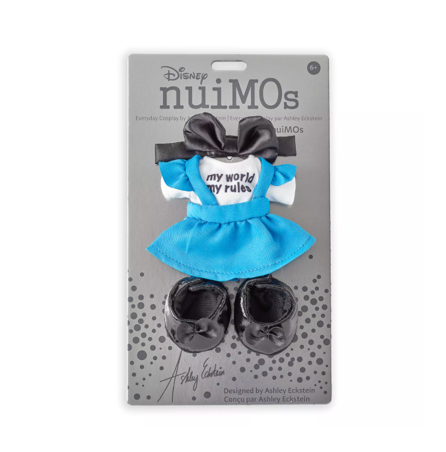Disney NuiMOs Collection Outfit Alice Cosplay Set by Ashley Eckstein New w Card