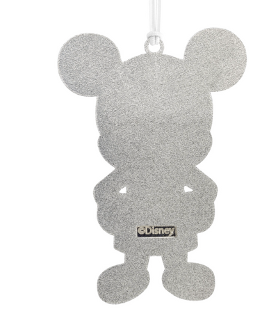 Hallmark Disney Mickey Mouse Christmas Metal Ornament New with Card