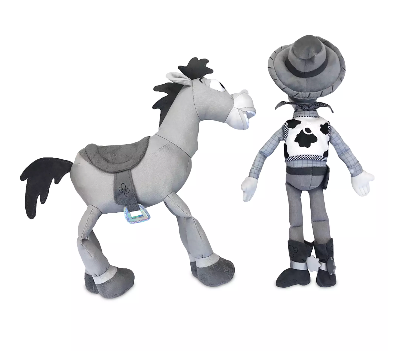 Disney Woody and Bullseye Plush Set Toy Story 25th Limited Release New with Box