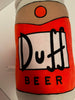 Universal Studios The Simpsons Duff Beer Can Plush Pillow New