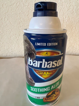 Jurassic World Dominion Barbasol Shaving Cream Limited Ed. T-Rex Dinosaur New