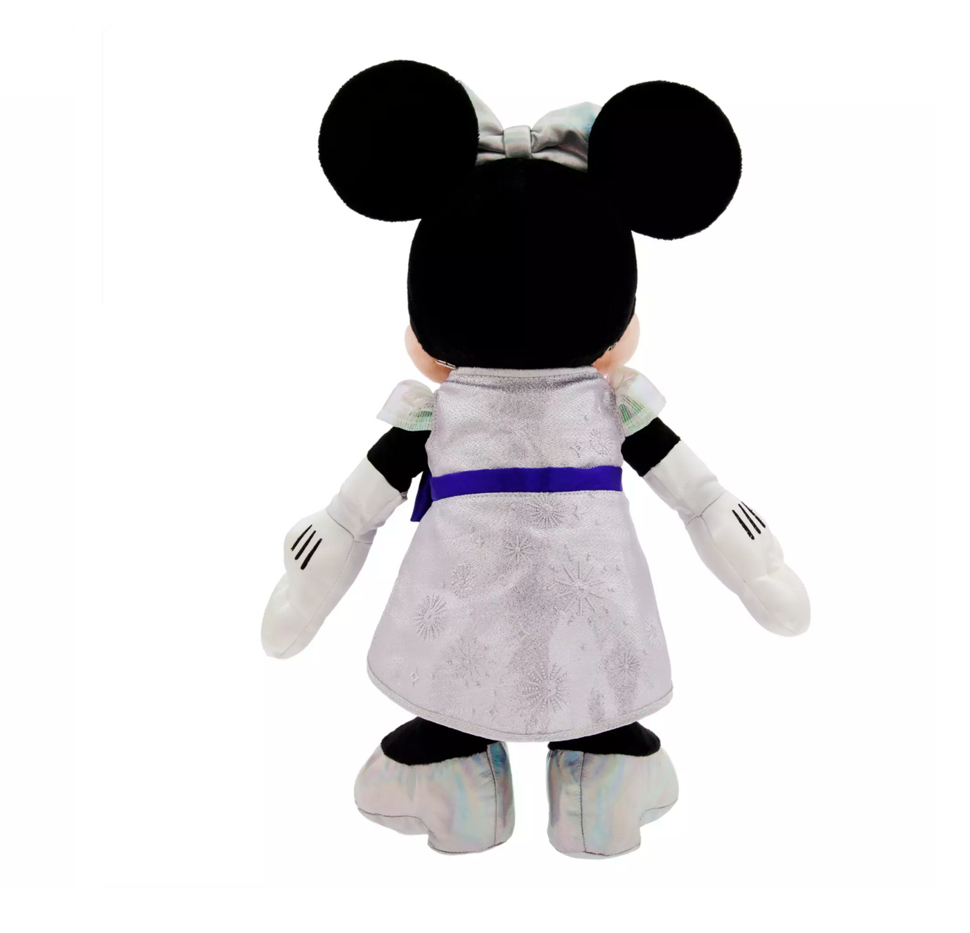 Disney Minnie with Velour Dress Plush with Disney 100 Outfit New with Tag