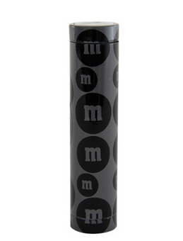 M&M's World Black Tube Power Bank New with Box