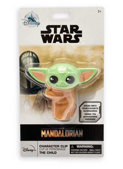 Disney Parks Star Wars The Mandalorian The Child Character Clip New with Card