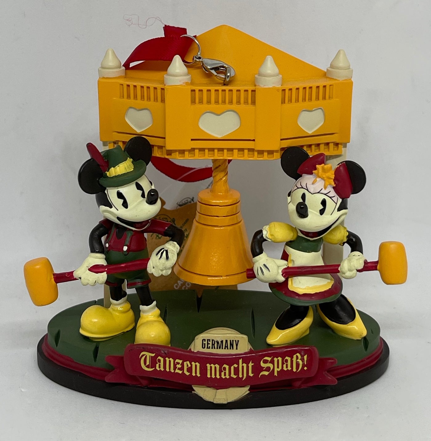 Disney Parks Epcot Mickey Minnie Ich Liebe Deutschland Germany Ornament New
