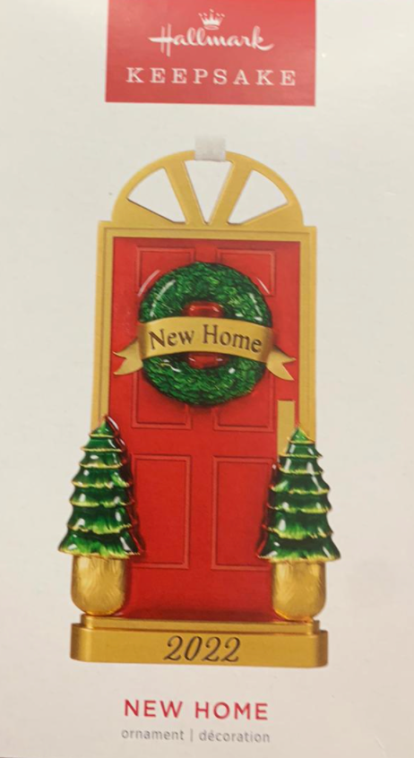 Hallmark 2022 New Home Metal Christmas Ornament New With Box