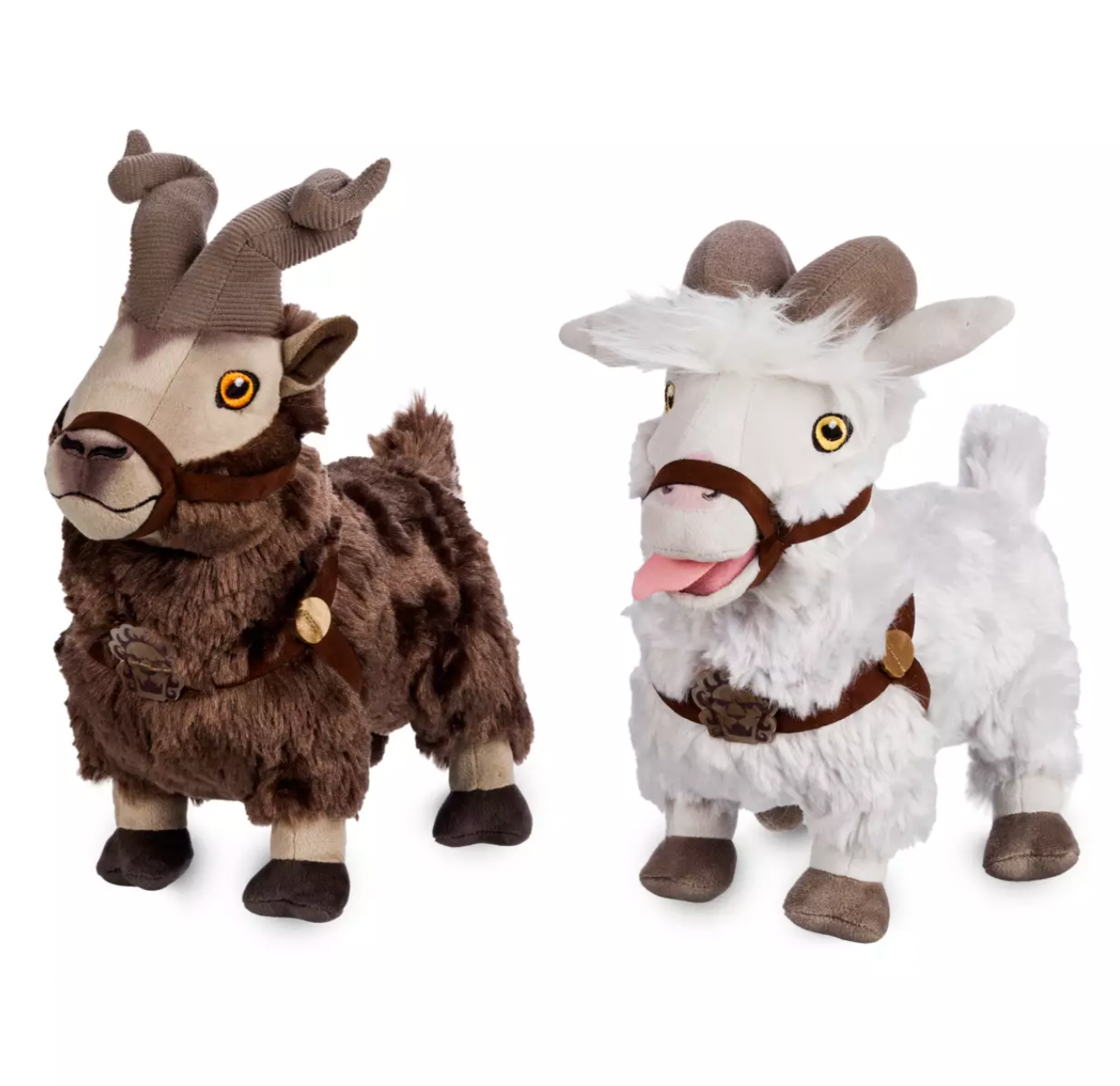 Disney Thor Love and Thunder Toothgnasher and Toothgrinder Plush Goat Set New