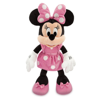 Disney Store Minnie Mouse Plush Pink Large 27 inc New with Tags