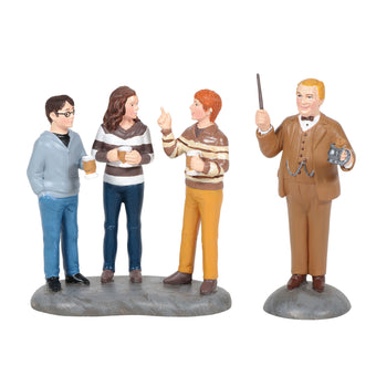 Department 56 Harry Potter Village Professor Slughorn & the Trio New with Box